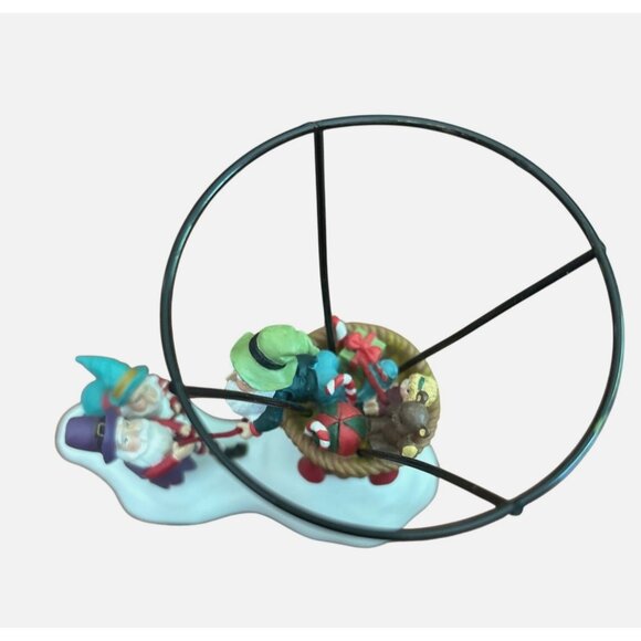 Department 56 North Pole - ‎ Dash Away Delivery Hot Air Balloon - Vintage 1998 - Picture 5 of 12